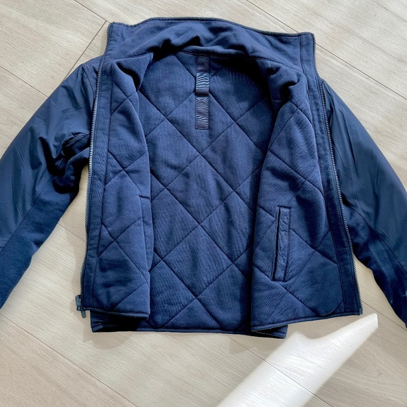 LULULEMON Forever Warm Jacket Midnight Navy Reversible - Picture 1 of 12